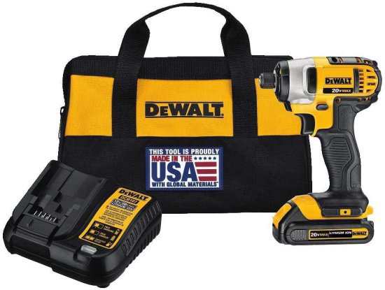 デウォルト インパクトドライバー Dewalt 20V maxー充電済み - 工具 