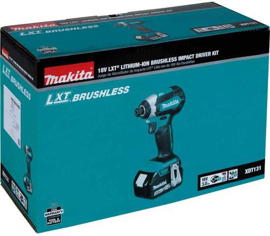 マキタ Makita XDT131 18V LXT Lithium-Ion Brushless Cordless Impact