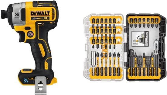Dewalt デウォルト DCF888B 20V MAX XR Brushless Tool Connect Impact Driver Kit (Tool Only) with Dewalt デウォルト DWA2T40IR IMPACT READY FlexTorqの通販は