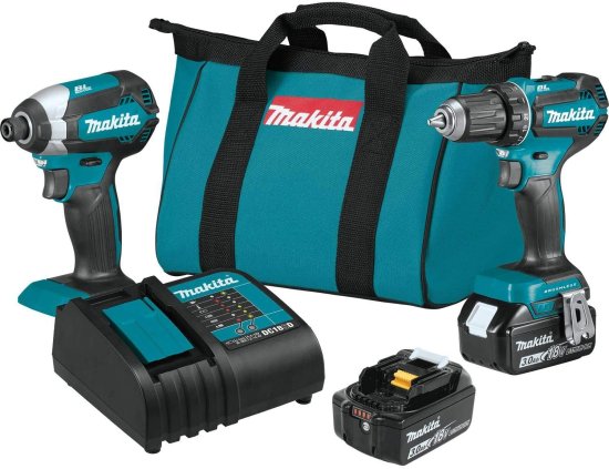 Makita マキタ XT281S 18V LXT 2-Pc. Combo Kit (3.0Ah)