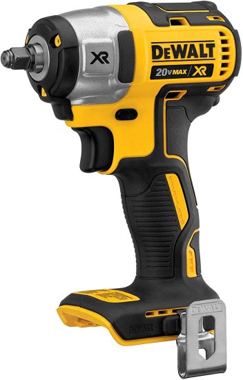 Dewalt デウォルト 20V MAX XR Cordless Impact Wrench with Hog Ring, 3/8-Inch, Tool Only (DCF890B)