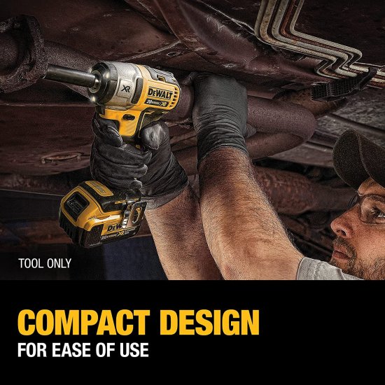 Dewalt デウォルト 20V MAX XR Cordless Impact Wrench with Hog Ring, 3/8-Inch, Tool Only (DCF890B)_3