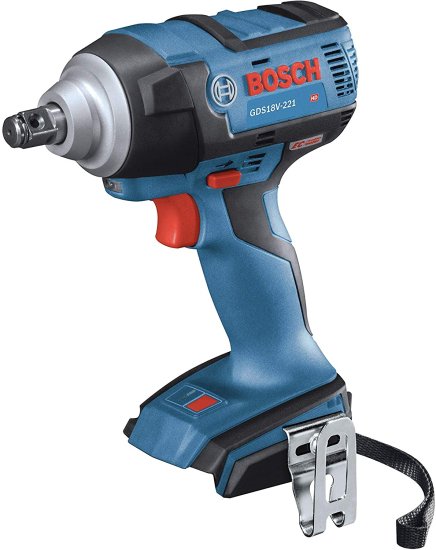 BOSCH ボッシュ GDS18V-221N 18V EC Brushless 1/2 In. Impact Wrench with Friction Ring and Thru-Hole (Bare Tool)の通販は