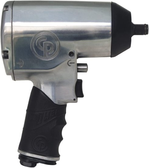 Chicago Pneumatic CP749 Classic Series Super Duty Air Impact Wrench with Ring Socket Retainer, 1/2-Inch Drive