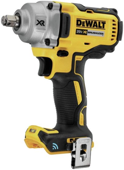 Dewalt デウォルト 20V MAX Tool Connect 1/2" Mid-Range Impact Wrench with Hog Ring Anvil, Tool Only (DCF896HB)の通販は