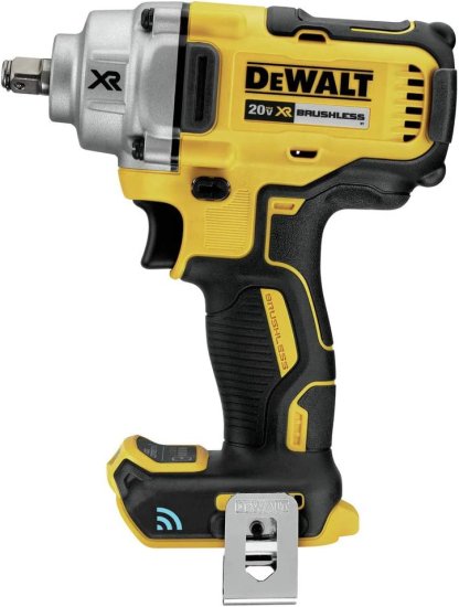 Dewalt デウォルト 20V MAX Tool Connect 1/2" Mid-Range Impact Wrench with Hog Ring Anvil, Tool Only (DCF896HB)_1