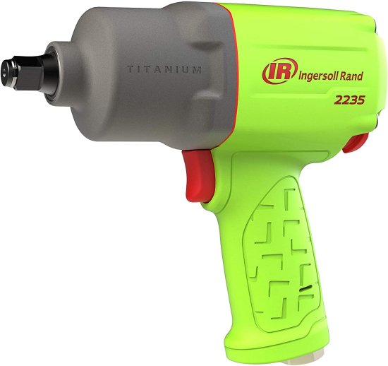 Ingersoll Rand 2235TiMAX-G 1/2” Drive Air Impact Wrench, Lightweight 4.6 lb Design, Powerful Torque Output Up to 1,350 ft/lbs, Titanium Hammer その他花・ガーデン・エクステリア・DIY工具