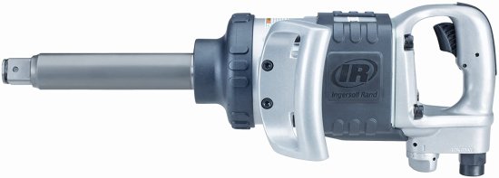 Ingersoll Rand 285B-6 1 Pneumatic Impact Wrench - Heavy Duty Torque Output 6 Inch Extended Anvil 1 Inch 2 Handles High Precision Accessibil