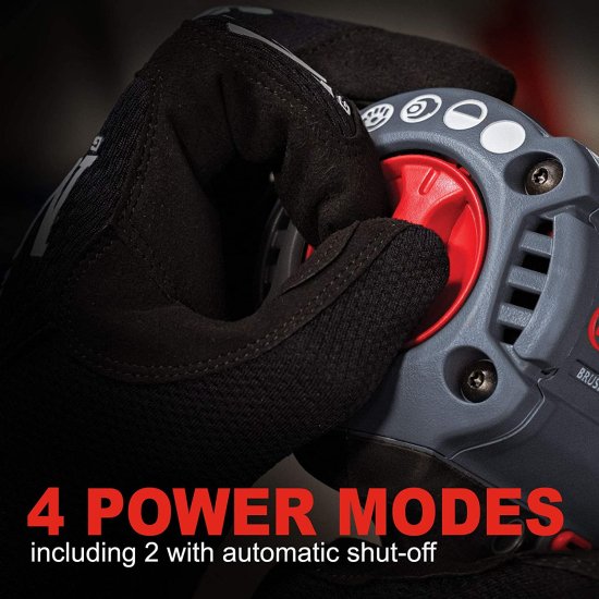 Ingersoll Rand W7152-K22 20V 1/2" Drive Cordless Impact Wrench 2 Battery Kit - High Torque, IQv Power Control w/4 Modes, Brushless Motor, LED Li_2