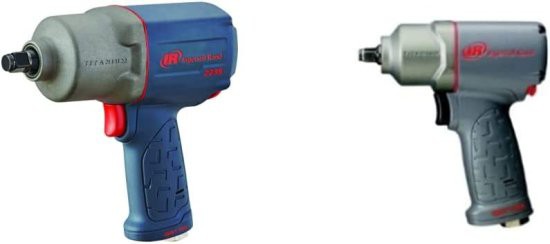 Ingersoll Rand 2235QTiMAX 1/2-Inch Drive Air Impact Wrench with Quiet Technology & 2115QTiMAX 3/8-inch Impactool Quiet Tool