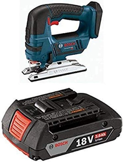 BOSCH ボッシュ Bare-Tool JSH180B 18-Volt Lithium-Ion Jig Saw with 2.0 AH battery
