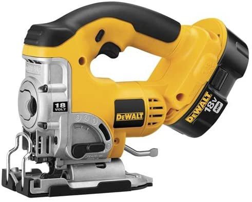 Dewalt デウォルト DC330K Heavy-Duty 18-Volt Ni-Cad Cordless Top Handle Jig Saw Kit