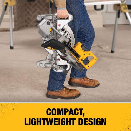 Dewalt デウォルト 20V MAX* 7-1/4-Inch Miter Saw, Cordless (DCS361M1)_2