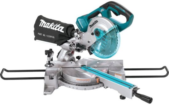 Makita マキタ XSL02Z 18V X2 LXT Lithium-Ion Brushless Cordless 7-1/2" Dual Slide Compound Miter Saw, Tool Only