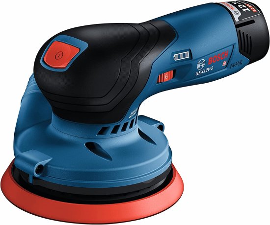 BOSCH ボッシュ GEX12V-5N 12V Max Brushless 5 In. Random Orbit Sander (Bare Tool)