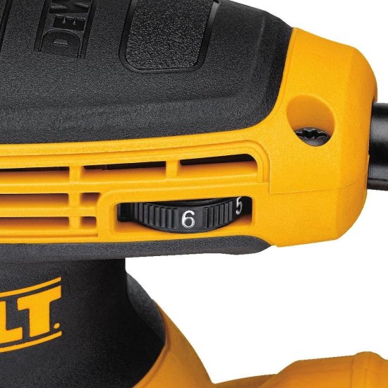 Dewalt デウォルト Random Orbit Sander, 5-Inch (DWE6423K) &amp; DWV9000 Universal Connector_3