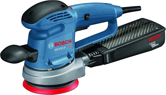 BOSCH ボッシュ GEX33-5N 5 In. Multi-Hole Random Orbit Sander/Polisher