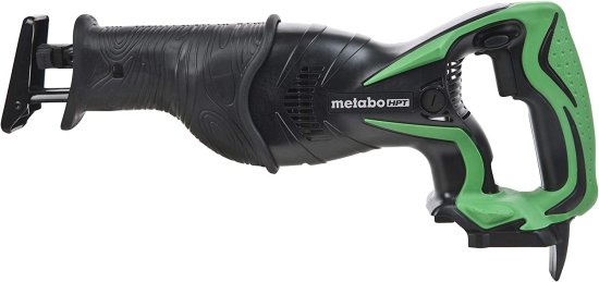 Metabo HPT 18V Cordless Reciprocating Saw | Tool Only | No Battery | Adjustable Front Shoe | Tool-LESS Blade Change System | Lifetime Tool Warra