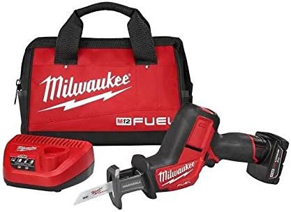 Milwaukee 2520-21xc M12 12v Lith-ion Fuel Hackzall Reciprocating Saw Kit