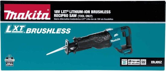 Makita マキタ XRJ05Z 18V LXT Lithium-Ion Brushless Cordless Recipro Saw, Tool Only_7