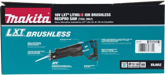 Makita マキタ XRJ05Z 18V LXT Lithium-Ion Brushless Cordless Recipro Saw, Tool Only_8