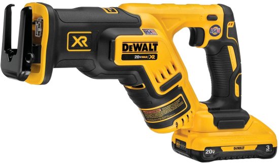 Dewalt デウォルト DCS367L1 20V MAX* XR Brushless Cordless Compact Reciprocating Saw Kit (3.0 AH)