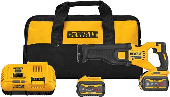 Dewalt デウォルト FLEXVOLT 60V MAX Reciprocating Saw, Cordless Kit (DCS389X2)
