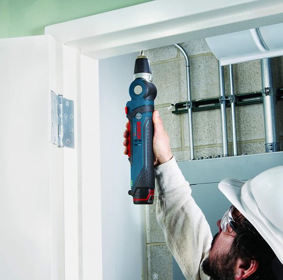 BOSCH ボッシュ PS11N 12V Max 3/8 In. Angle Drill (Bare Tool), Blue_6