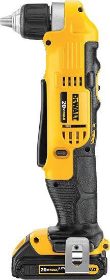 Dewalt デウォルト 20V MAX Right Angle Cordless Drill/Driver Kit (DCD740C1)