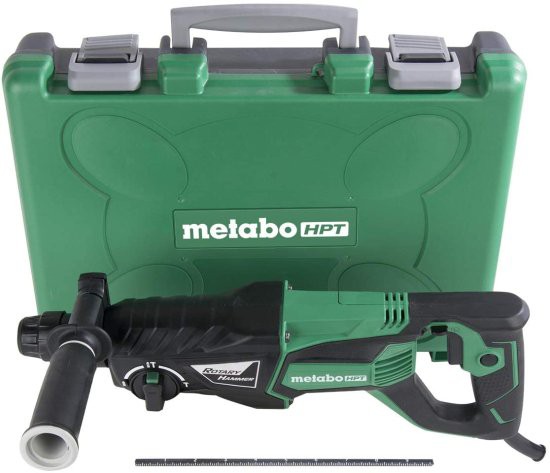 Metabo HPT Rotary Hammer | SDS Plus | 1-Inch, 7.5-Amp | For Drilling | Chipping and Hammer Drilling (DH26PF)の通販は