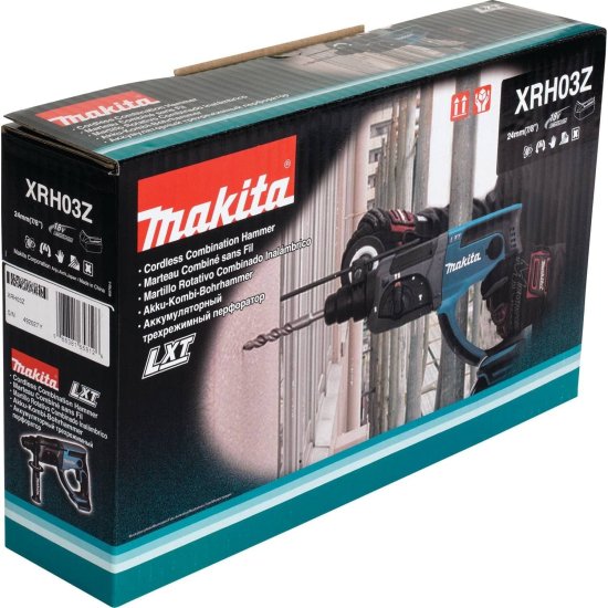 Makita マキタ XRH03Z 18V LXT Lithium-Ion Cordless 7/8-Inch Rotary Hammer, accepts SDS?PLUS bits, Tool Only_6