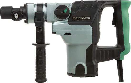 Metabo HPT Rotary Hammer, 8.4-Amp Motor, 1-1/2-Inch Spline Shank, Adjustable 360 Degree Side Handle (DH38YE2)の通販は 85,400円