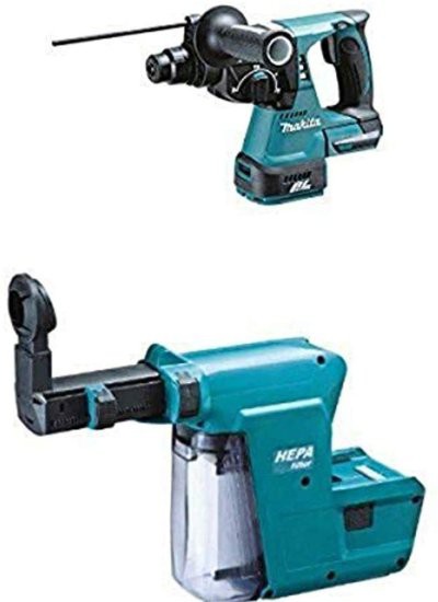 Makita マキタ XRH01Z 18V LXT Lithium-Ion Brushless Cordless 1-Inch Rotary Hammer accepts SDS-PLUS bits (Tool Only) & DX01 Dust