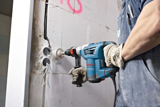 BOSCH ボッシュ RH432VCQ 1-1/4-Inch SDS-Plus Rotary Hammer Kit , Blue_4