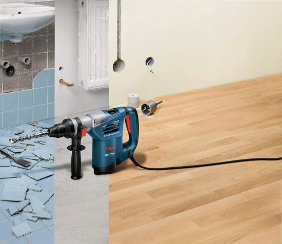 BOSCH ボッシュ RH432VCQ 1-1/4-Inch SDS-Plus Rotary Hammer Kit , Blue_7
