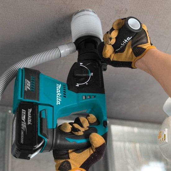 Makita マキタ XRH01T 18V LXT Lithium-Ion Brushless Cordless 1" Rotary Hammer Kit (5.0Ah)_5