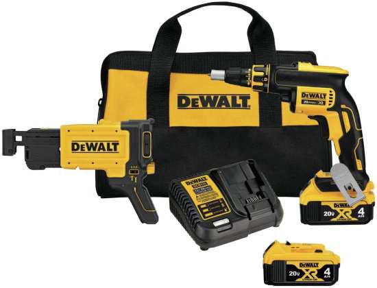 Dewalt デウォルト Screw Gun Kit with Collated Drywall Attachment