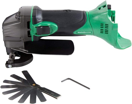 Metabo HPT 18V MultiVolt? Cordless Shear | Tool Only - No Battery | 8 Cutting Edges | CE18DSLQ4