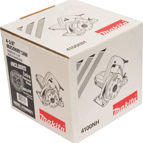 Makita マキタ 4100NHX1 4-3/8" Masonry Saw, with 4" Diamond Blade_7