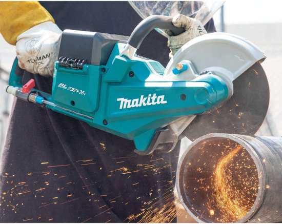 Makita マキタ XEC01Z 18V X2 (36V) LXT? Lithium-Ion Brushless Cordless 9 Power Cutter, with AFT?, Electric Brake, Tool Only