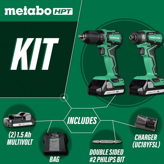 BOSCH ボッシュ PS31-2A 12-Volt Max Lithium-Ion 3/8-Inch 2-Speed Drill/Driver Kit with 2 Batteries, Charger and Case w/ 21pc drill bit set_3