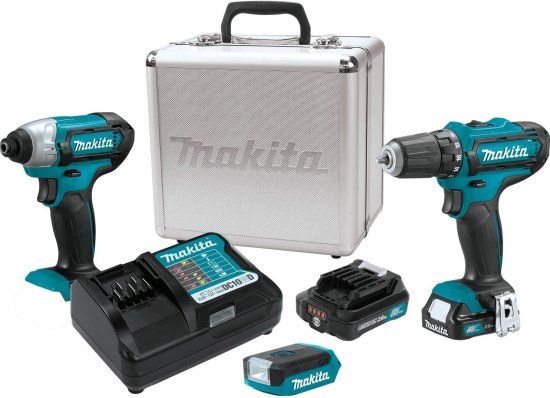 Makita マキタ CT321RX 12V Max CXT Lithium-Ion Cordless 3-Pc. Combo Kit (2.0Ah)