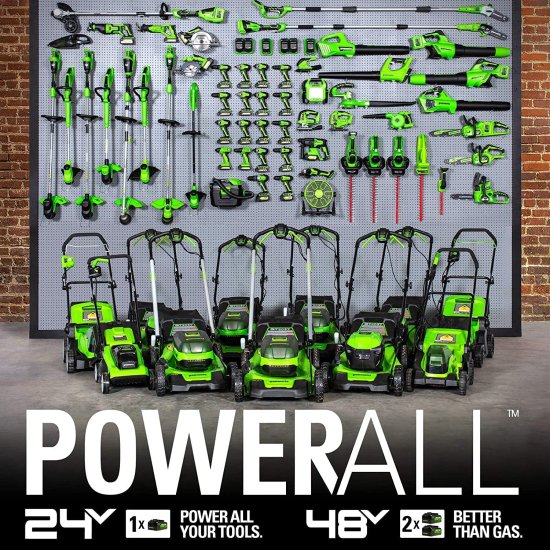 Greenworks 24V Cordless Brushless Drill + Brushless Impact Driver + Brushless 7-1/4-inch Circular Saw Combo Kit with 2×2Ah Batteries with 2A Ch_7