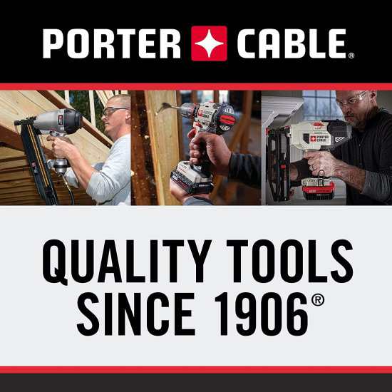 PORTER-CABLE 20V MAX* Cordless Drill Combo Kit, 8-Tool (PCCK619L8)