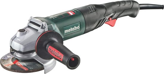 Metabo - 5" Angle Grinder - 10, 000 Rpm - 10.0 Amp W/Non-Locking Paddle, RAT Tail (601240420 1200-125 RT), Performance Grinders