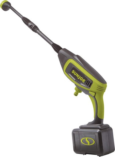 Sun Joe 24V-PP350-LTE 24-Volt iON+ Power Cleaner Kit, Water Siphon Hose, Utility Brush, and more, Portable Cleaning On-The-Go, 350 PSI Max, 0.6_2