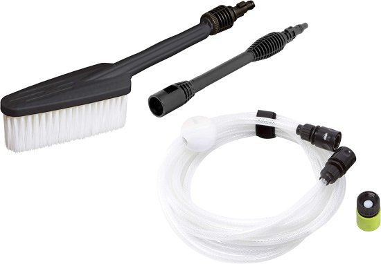 Sun Joe 24V-PP350-LTE 24-Volt iON+ Power Cleaner Kit, Water Siphon Hose, Utility Brush, and more, Portable Cleaning On-The-Go, 350 PSI Max, 0.6_7
