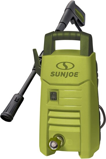 Sun Joe SPX206E 1600 PSI 1.45 GPM Max Compact Electric Pressure Washer, w/ Variable Tip Lance