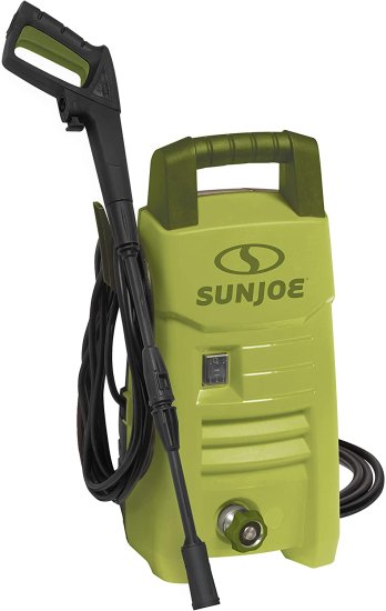 Sun Joe SPX206E 1600 PSI 1.45 GPM Max Compact Electric Pressure Washer, w/ Variable Tip Lance
