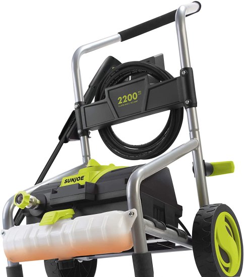 Sun Joe SPX4003-ULT Electric Pressure Washer, 14.5-Amp Motor, Utility Brush, Wheel and Rim Brush, 2200 PSI Max, 1.6 GPM Max